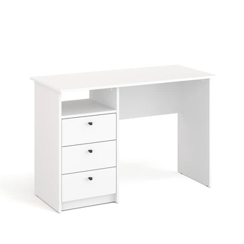Письменный стол с 3 ящиками KOMTO Oslo 110H Белый (p-186-285)