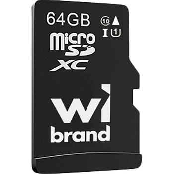 Карта пам'яті microSDXC 64GB Wibrand Class 10 UHS-I (WICDXU1/64GB)