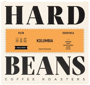 Kawa ziarnista Hard Beans Colombia Caturra The Journey Filter 250 g (5903246833416)