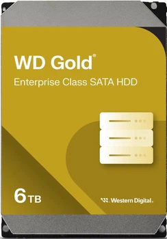 Жесткий диск 6TB 3.5" 7200 256MB SATA Gold WD 000321715
