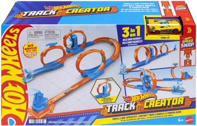Гоночна траса Mattel Hot Wheels Три петлі (194735289752)
