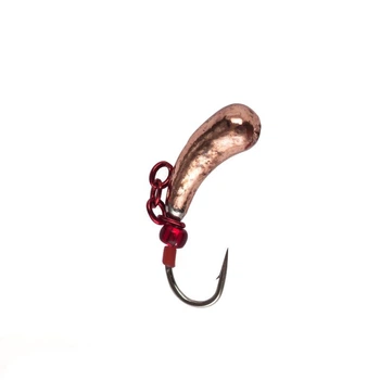 Мормышка Intech Ice Jig Уралка с отверстием, Ø4,0 мм, 0,92 г, 1 шт., #12, медь ц(FS_ADC5D202A4D3)