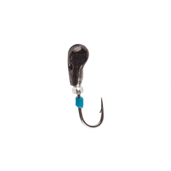 Мормышка Intech Ice Jig Клюшка с отверстием, Ø3,8 мм, 1 шт., #04, черный(FS_3B9CF784A0EA)