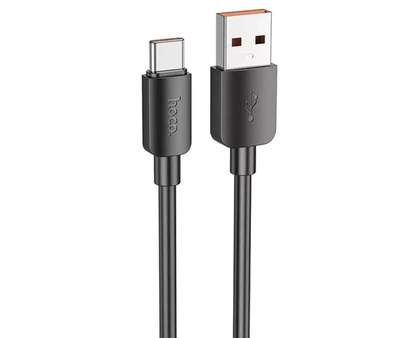 Кабель Usb Type C Hoco X96 100W Black 0.25m
