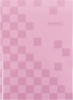 Записная книга Axent Mosaic А4 203x273 мм 96 листов в клетку Розовая (8427-3-A)