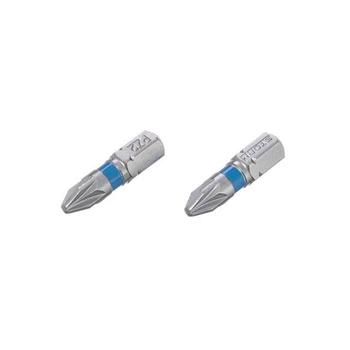 Комплект отверточных насадок, PZ2, 1/4"×25 мм, S2, 2 шт., STORM INTERTOOL VT-0221