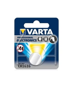 Батарейка литиевая Varta CR1616 универсальная емкость 55 мАч напряжение 3В в упаковке 1шт (06616101401)