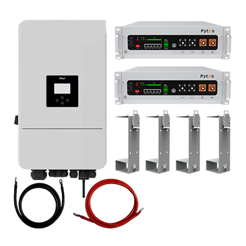 Комплект автономного енергопостачання Deye SUN-20K-SG05LP3-EU 20kW + Pytes V5 10.24kWh White