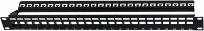 Патч-панель Intellinet 24-Port Blank Keystone Patch Panel (720328)