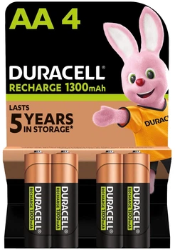 Аккумулятор DURACELLHR6 (AA) 1300 mAh уп. 4 шт