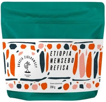 Kawa ziarnista Bracia Ziółkowscy Ethiopia Nensebo Refisa Washed Filter 250 g (5906815380861)
