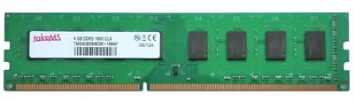 Модуль памяти TakeMS DDR3 4Gb 1600MHz (TMS4GB364E081-169AP) ((TMS4GB364E081-169AP)) Б/у