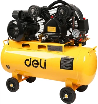 Компрессор воздушный Deli 50 л 1500 Вт (EDL-PKY0.12/8-E1)