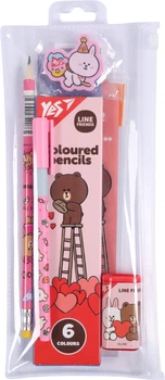 Набор канцелярии Yes Line Friends 6 предметов (450249) (5056574476609)