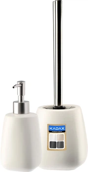Набір аксесуарів для ванної кімнати Kadax Білий (K8181)