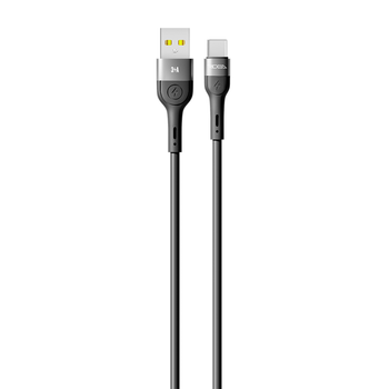 Кабель USB Ridea RC-XS51 X-Silicone Type-C 3A 1.2m Чорний