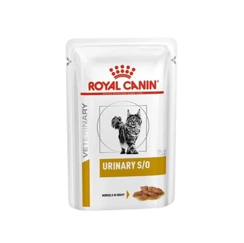 Влажный корм Royal Canin Urinary S/O - консервы для кошек уринары при МКБ, кусочки в соусе, 85 г (40320010)
