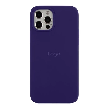 Чохол Silicone Case Full Size (AA) для iPhone 12/12 Pro 34.Purple