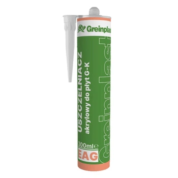 Герметик акриловий для гіпсокартону Greinplast EAG 300 мл