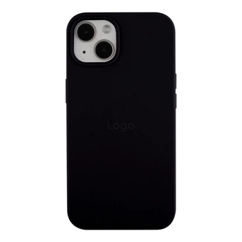 Противоударный Чехол Silicone Case Full Size (AA) для iPhone 14 18.Black