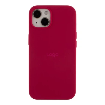 Чохол Silicone Case Full Size (AA) для iPhone 14 37.Rose Red