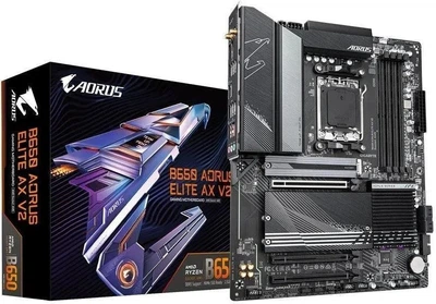 Материнська плата GIGABYTE B650 AORUS ELITE AX V2