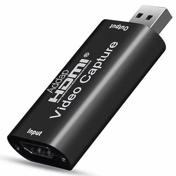 Зовнішня карта для відеозахоплення HDMI в USB 2.0 для ноутбука, ПК, для запису відео з екрана комп'ютера VCC01