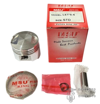 Поршень + кольца STD Lets-4 49cc MSU