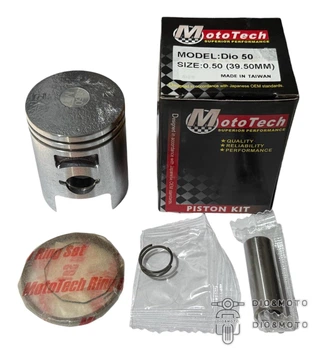Поршень + кольца 0.50 HONDA DIO 49cc (TW) MOTOTECH