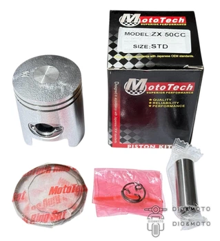 Поршень + кольца STD HONDA AF34/35 49сс (TW) MOTOTECH