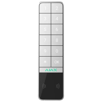 Бездротова клавіатура Ajax Keypad Outdoor Біла