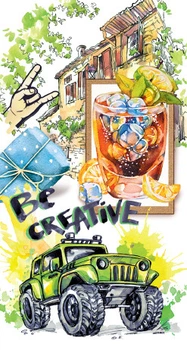 Конверт для грошей Експрес Удачі Чоловічий Be creative (KON-00086U)