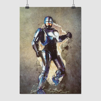 Постер Робокоп 2, Робот-полицейский, RoboCop 2 (1990), A3 42×30 см (id0354)