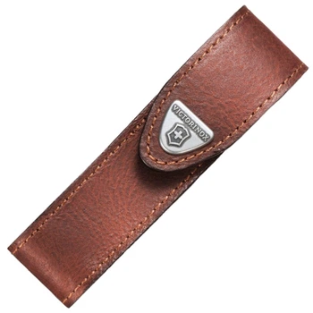 Чохол на пояс для ножів Victorinox (111мм, 2-3 шари) шкіряний, коричневий 4.0547