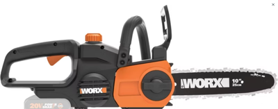 Акумуляторна бензопила Worx WG322E.9 20V 25 см без акумулятора