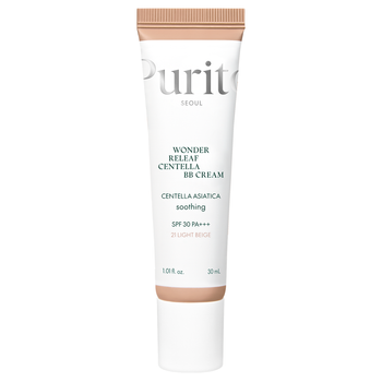 Purito Тональная основа, Centella BB Cream SPF30 PA+++, №21 Light Beige, 30 мл