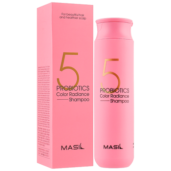 Masil Шампунь с пробиотиками для защиты цвета 5 Probiotics Color Radiance Shampoo, 300 мл