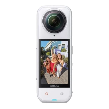 Екшн камера Insta360 X5 Standard Bundle - Satin White Limited Edition (CINSAAHA_X532)