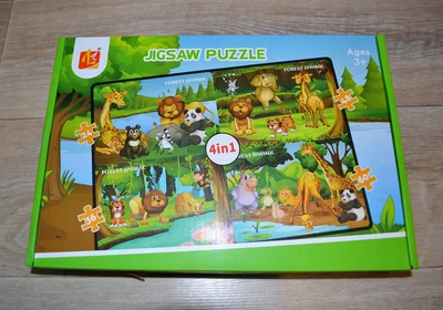 Набір пазлів Джунглі Jigsaw Puzzle пазли на 24 деталей пазли на 36 деталей пазли на 48 деталей пазли на 60 шт