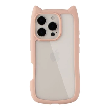 Чохол TPU+PC Cat Ears Case для iPhone 16 Pro Max Колір Pink