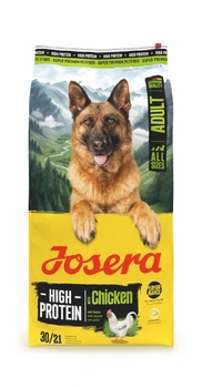 Сухой корм Josera High Protein Adult with Chicken. Хай Протеин Эдалт с курицей для собак всех пород 900 г