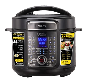 Мультиварка-Скороварка Rotex REPC79-B Universal