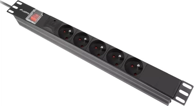 Listwa zasilająca Lanberg PDU-05E-0200-IEC-BK
