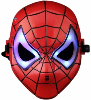 Маска Spider-Man с подсветкой глаз для детей