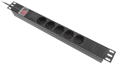 Listwa zasilająca Lanberg PDU-05F-0200-IEC-BK