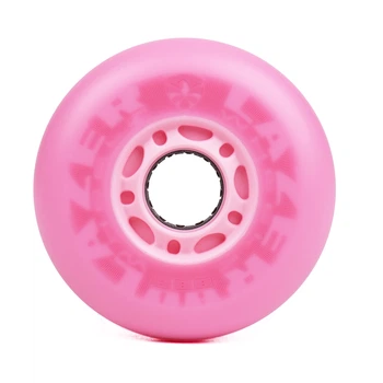 LED колеса для роликів Flying Eagle Lazerwheels Pink 80 mm - 4 шт