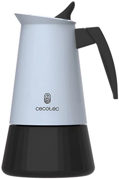 Гейзерна кавоварка Cecotec Piccolina 600 на 6 чашок 300 мл блакитна (8435484001090)