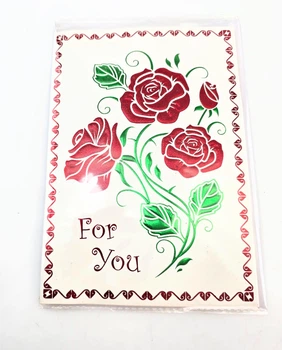 3D поздравительная открытка "For You" с розами, 19 × 13,5 см 32181C