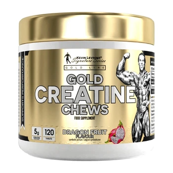 Жевательный креатин Kevin Levrone Gold Creatine Chews (120 tabs, dragon fruit)