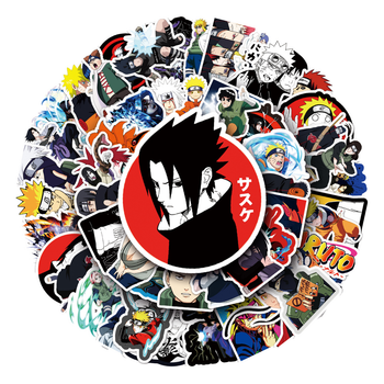 Стикерпак Наруто Набор наклеек GeekLand Naruto 50 штук 2864236361